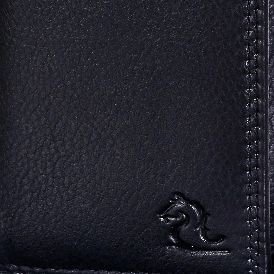 14065 Black Trifold Wallet