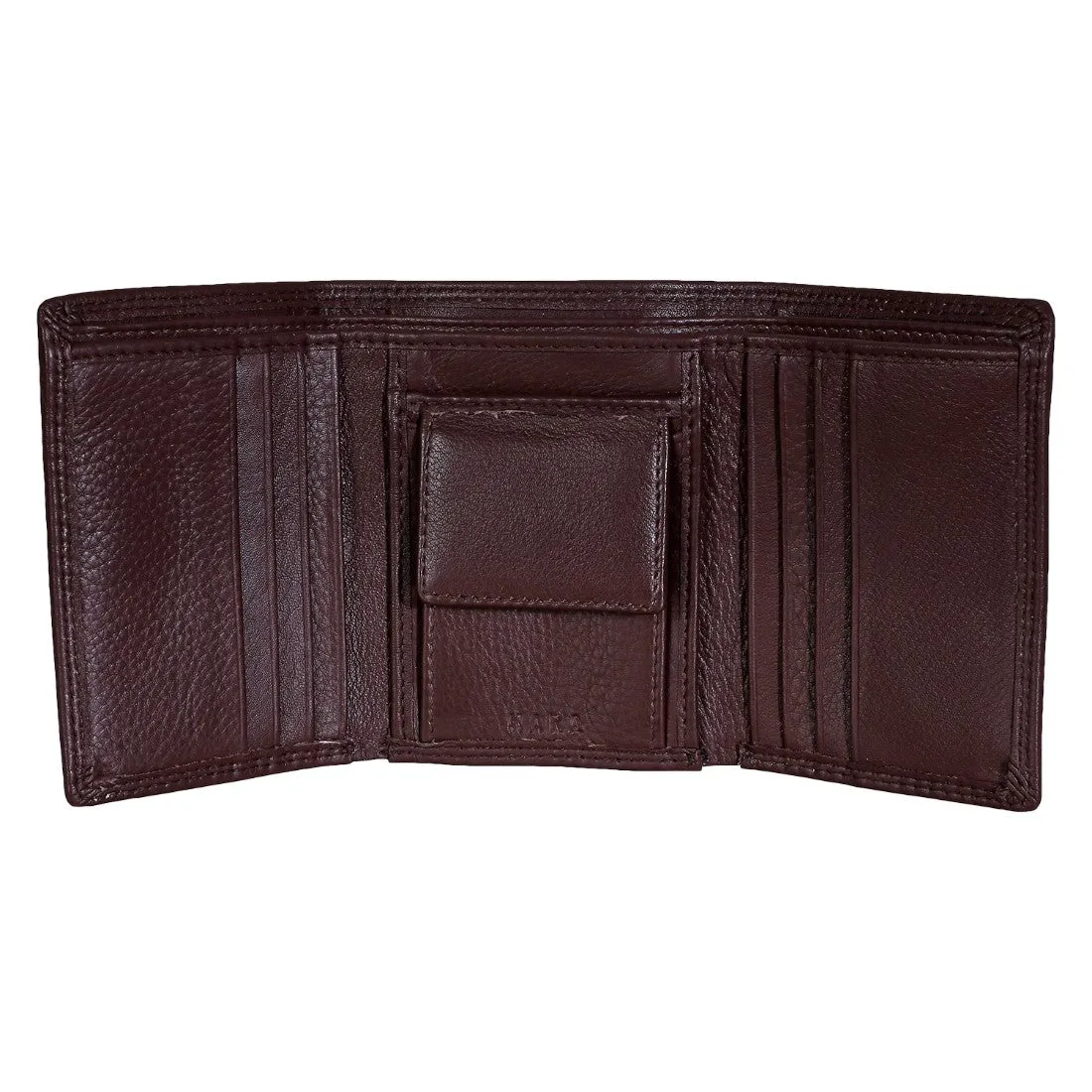 14065 Tan Trifold Wallet