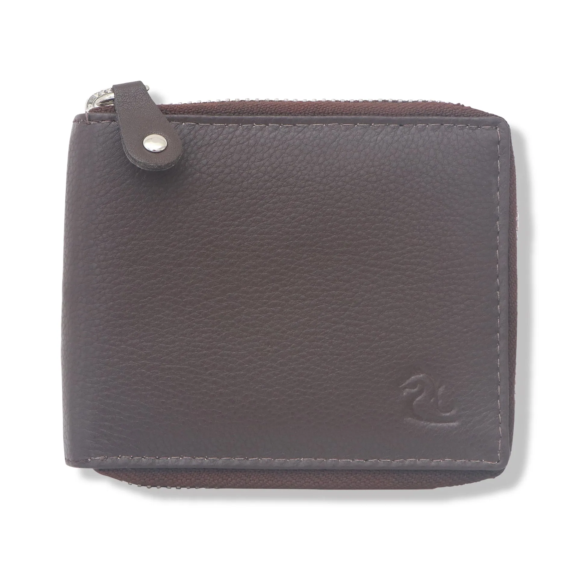 14090 Tan Zip Around Wallet