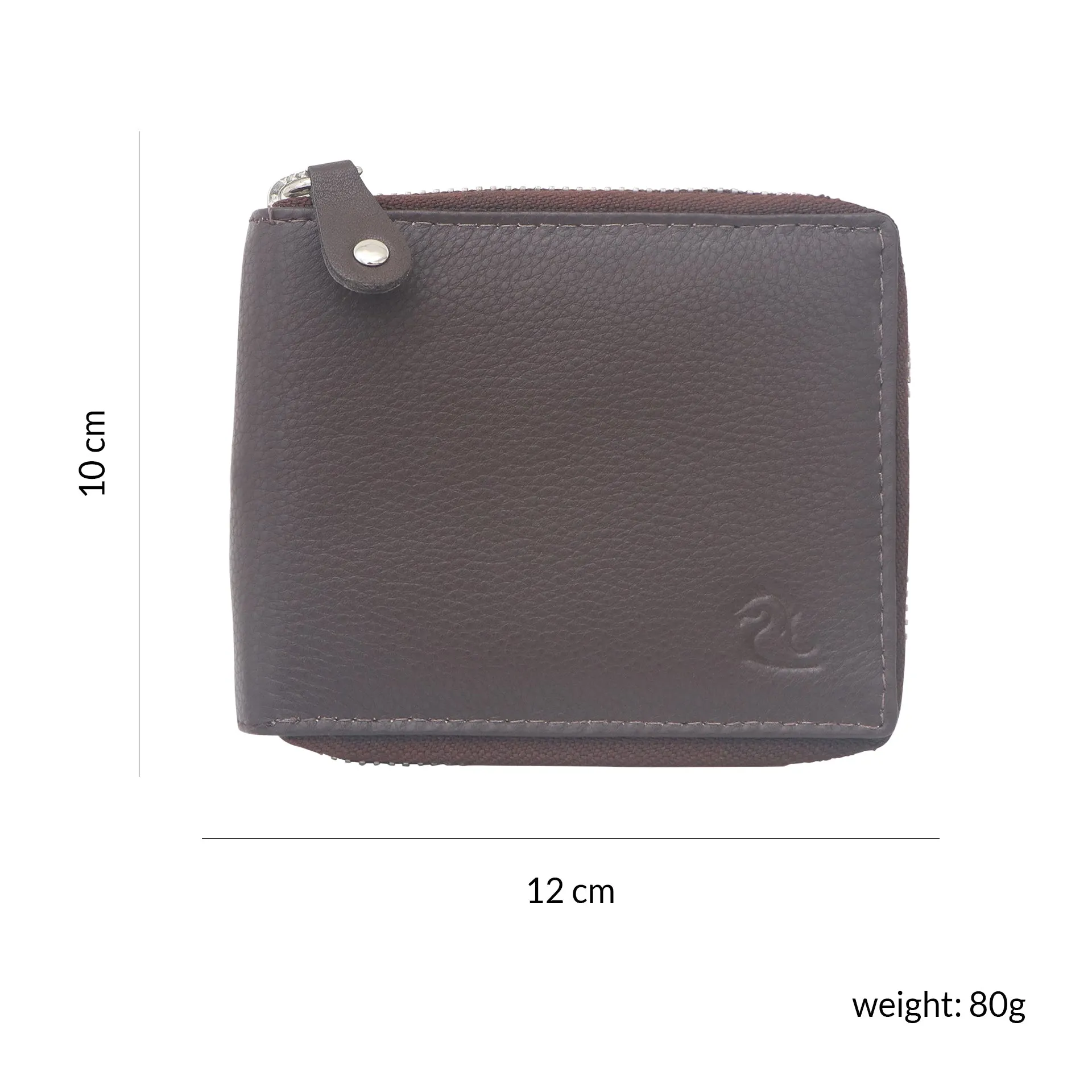 14090 Tan Zip Around Wallet