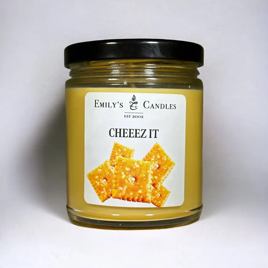 9 Oz Soy Candle Cheez It Scent