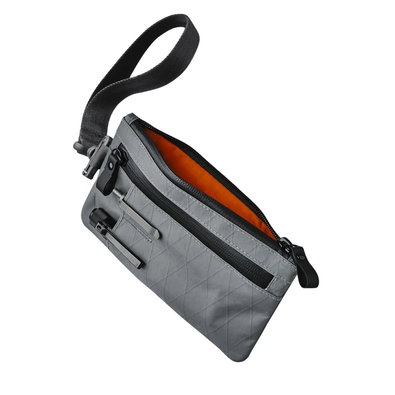 ALPAKA Zip Clutch   Hand Carry Strap