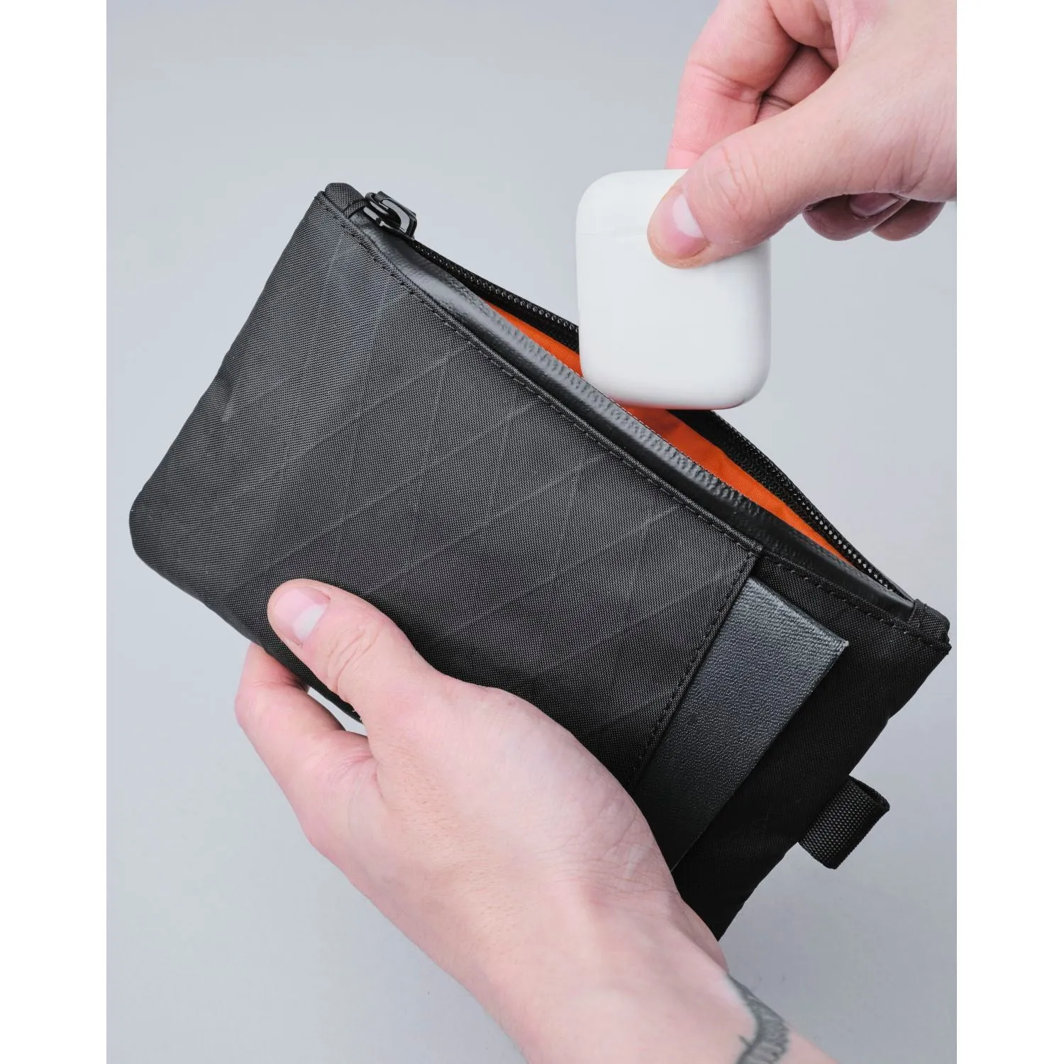 ALPAKA Zip Clutch   Hand Carry Strap