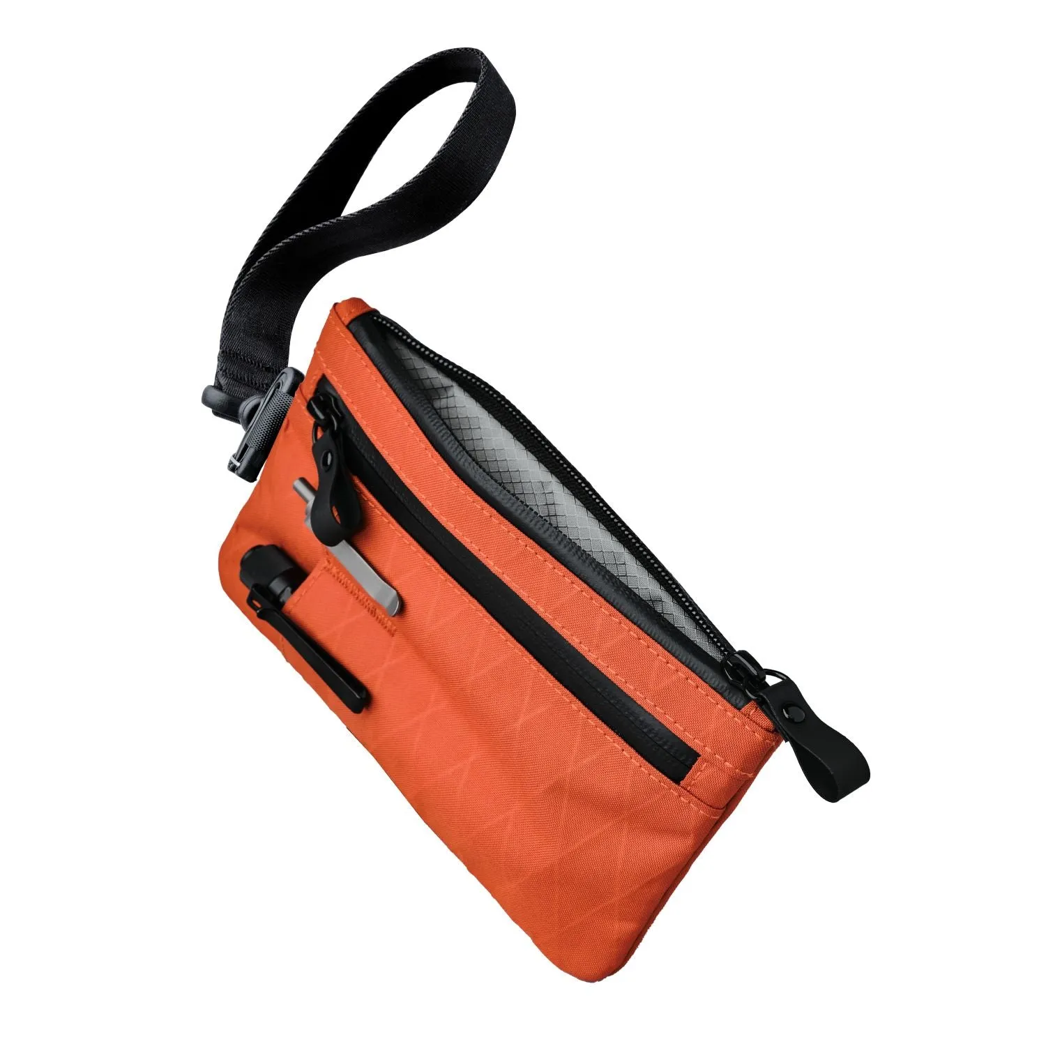 ALPAKA Zip Clutch   Hand Carry Strap