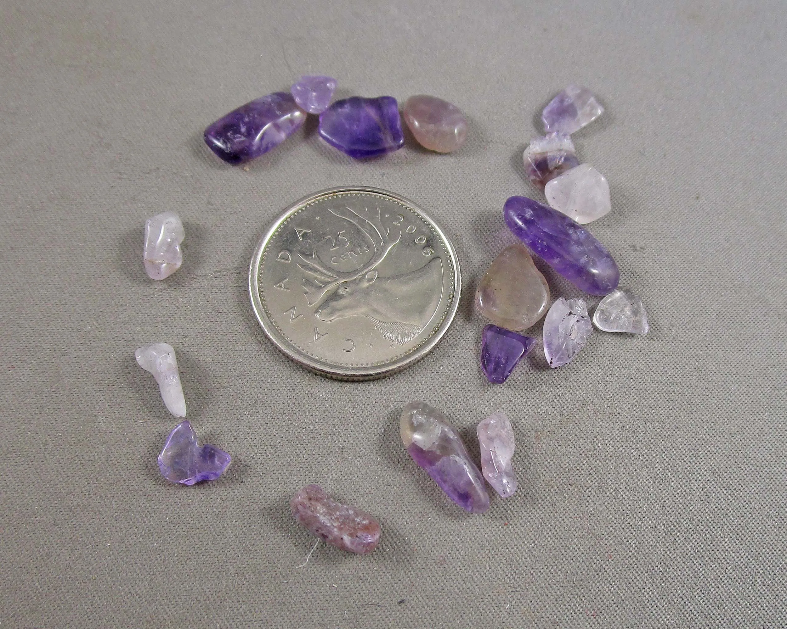 Amethyst Chips Large (Undrilled) - 100g