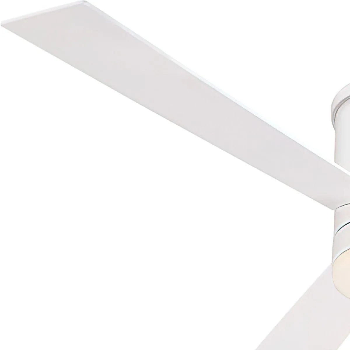 Axis Flush 52 Inch Matte White 3500K LED Outdoor Smart Ceiling Fan