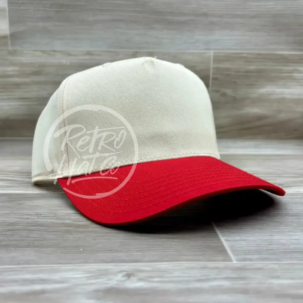 Blank Natural Two-Tone w/Snapback