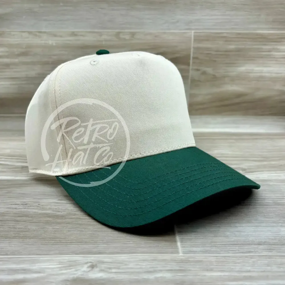 Blank Natural Two-Tone w/Snapback