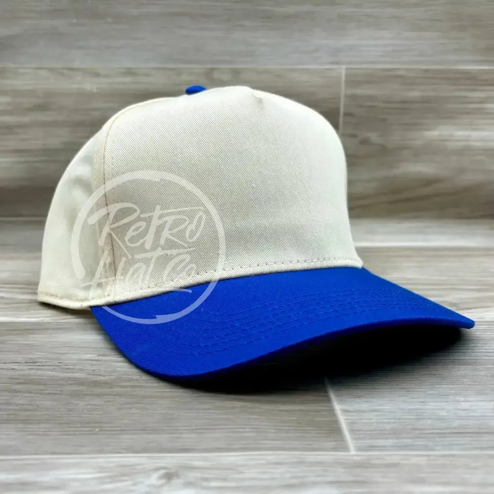 Blank Natural Two-Tone w/Snapback