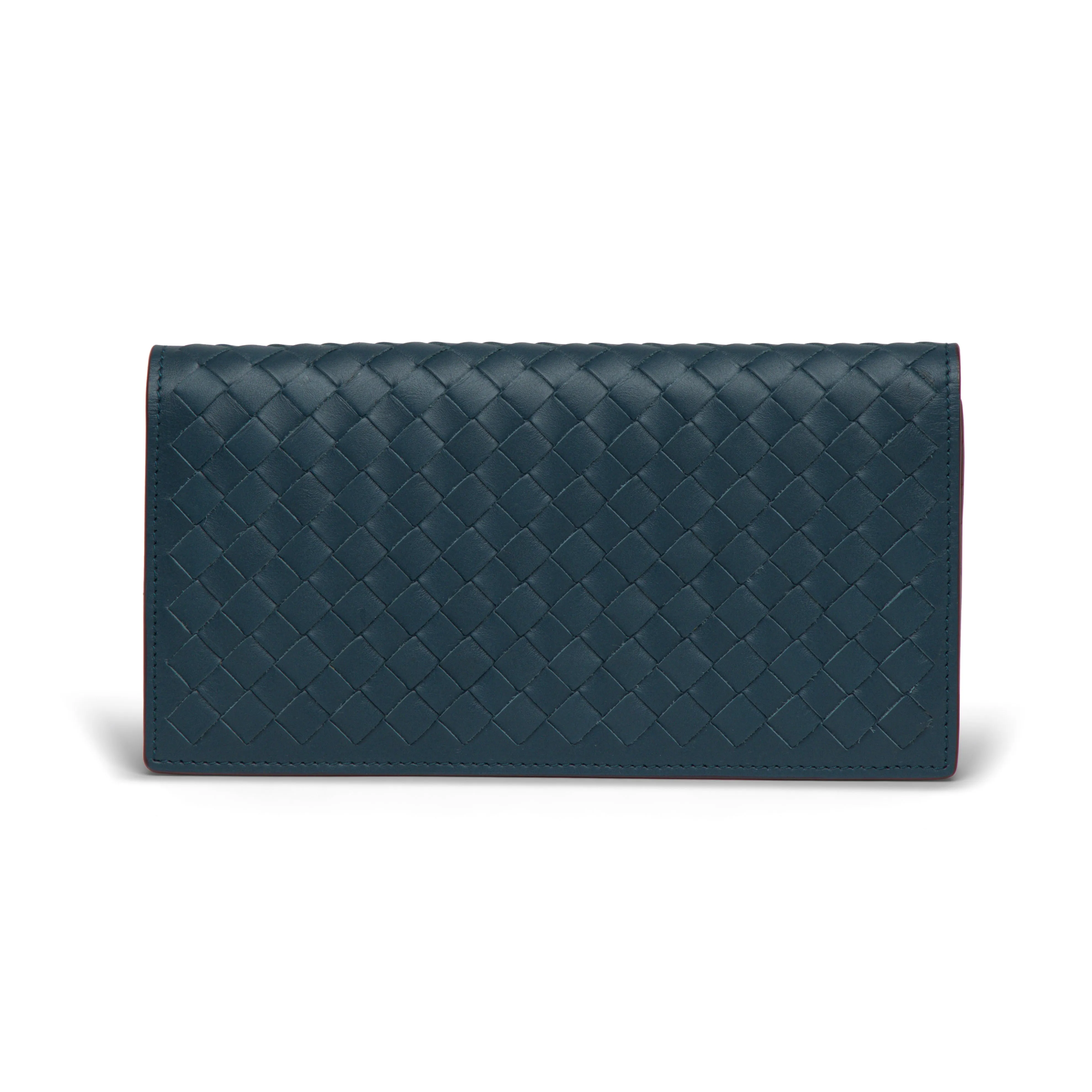 Bottega Veneta Intrecciato Long Leather Wallet