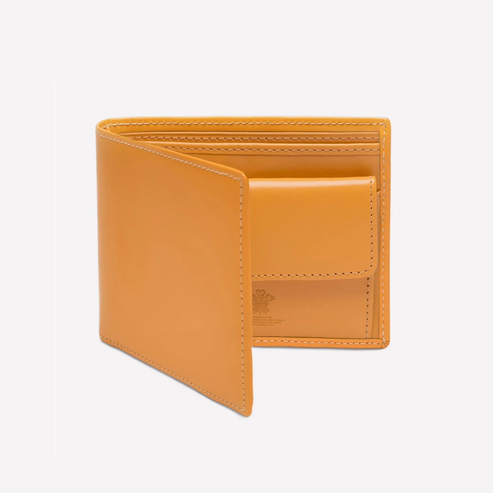 Bridle Hide Billfold Wallet with 3 C/C and Purse