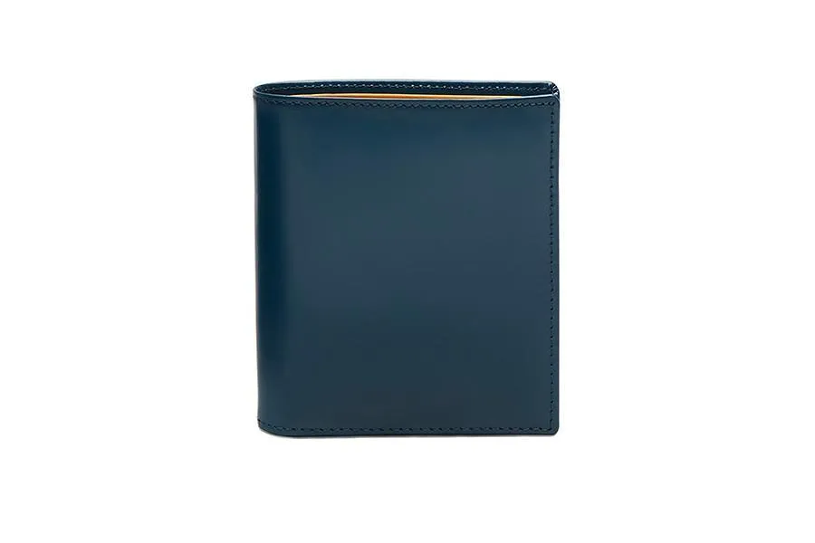 Bridle Mini Wallet - Petrol Blue (Personalisation)