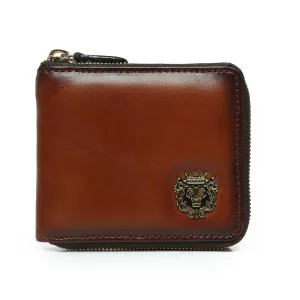 Brown Multi pocket Unisex wallet with zip Closure By Brune & Bareskin