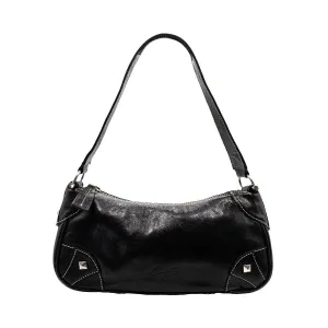 Cats Classic Clutches Leather Black Colour For Women