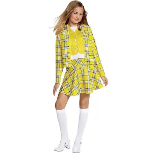 Clueless Cher Horowitz Girl Cosplay Costume School Uniform Suit Fancy Dress Halloween Outfit