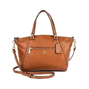 Coach Prairie Satchel Bags Leather Brown Colour For Women