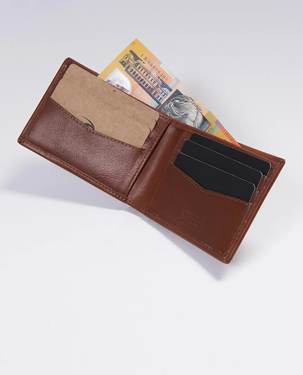 Covert RFID Slim Leather Wallet