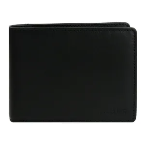 Crossing Vintage Slim Leather Wallet With Coin Pocket [5 Card Slots]