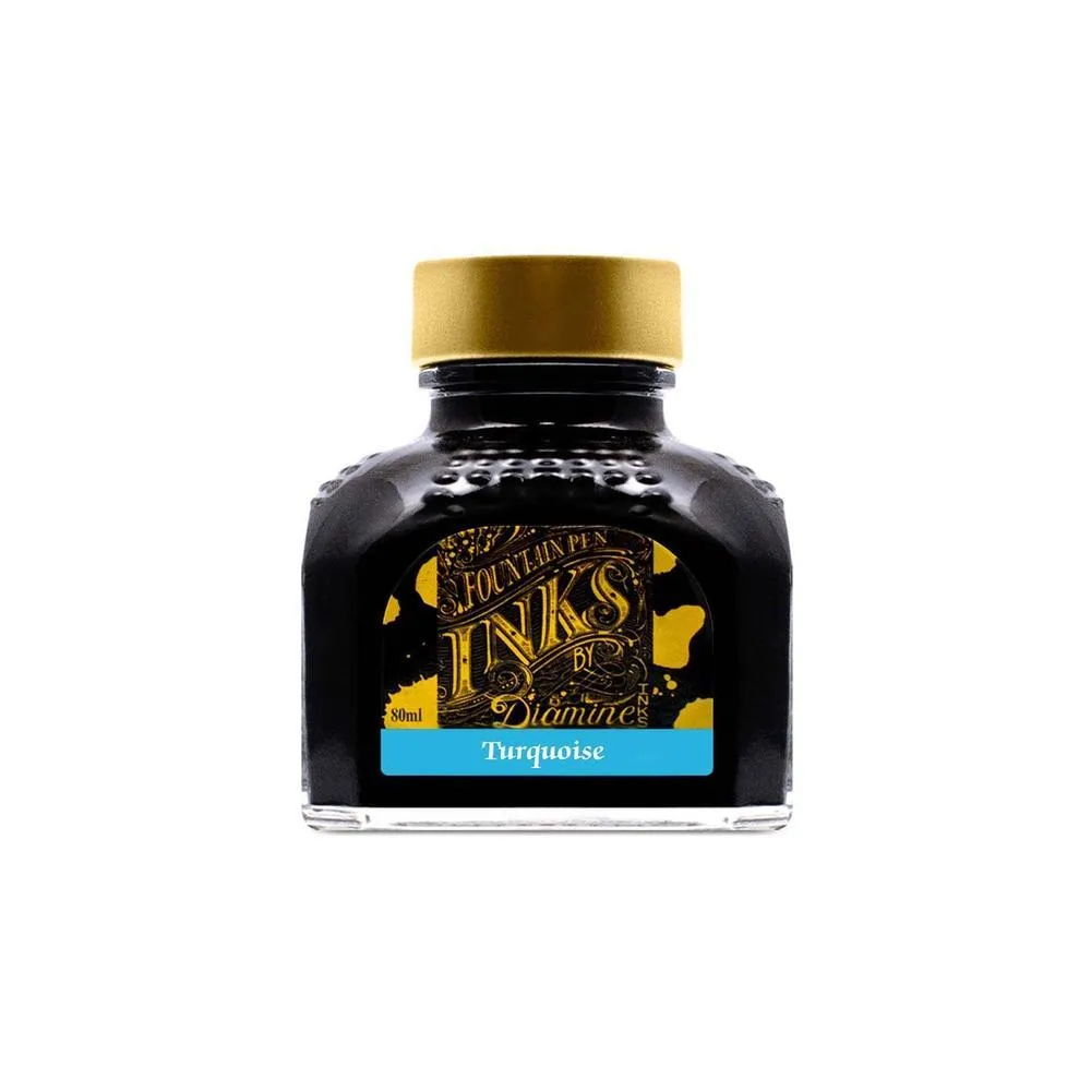 Diamine Ink Bottle (30ml / 80ml) - Teal