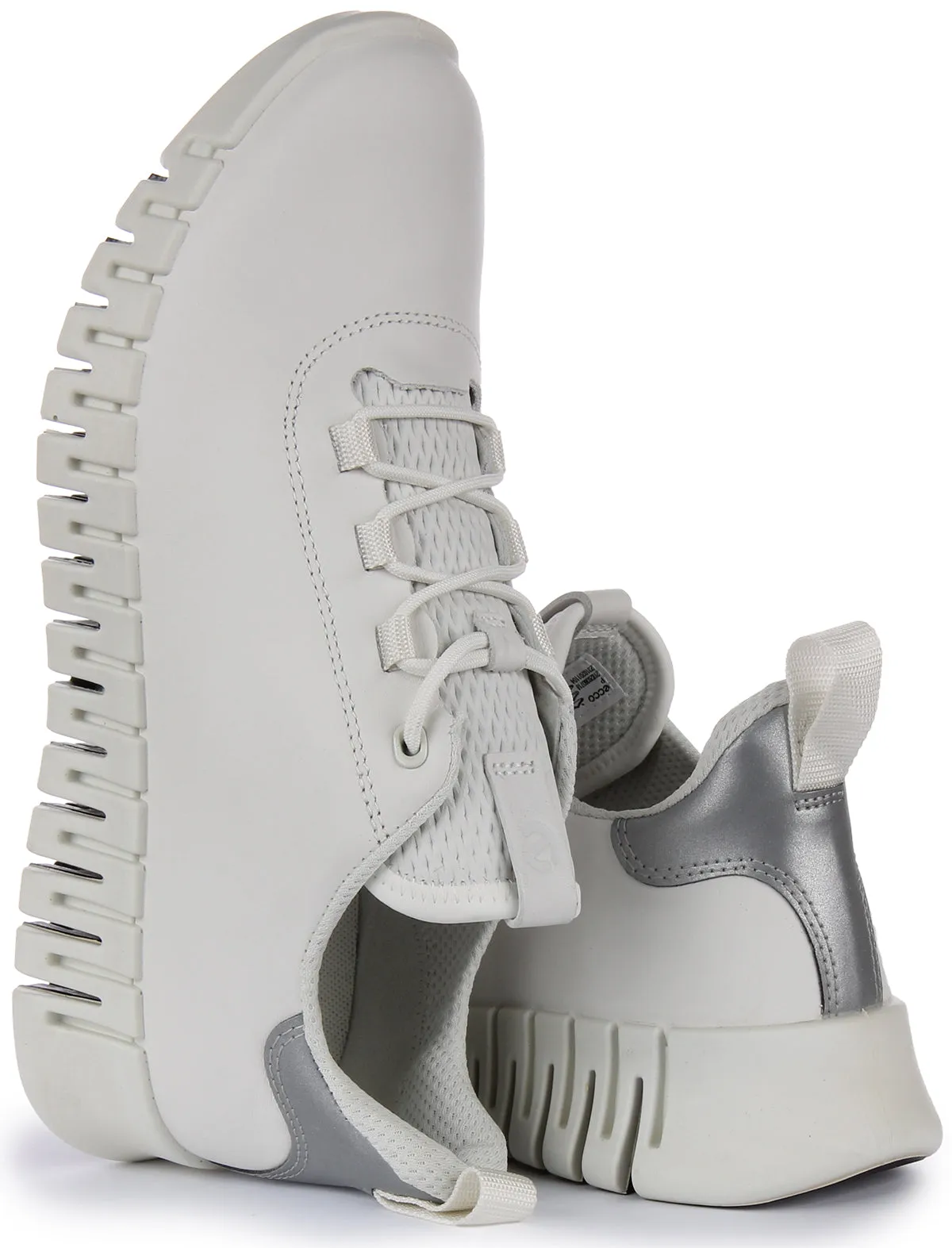 Ecco Gruuv W In White For Women