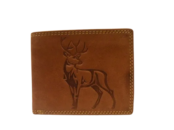 Embossed Buck Wallet