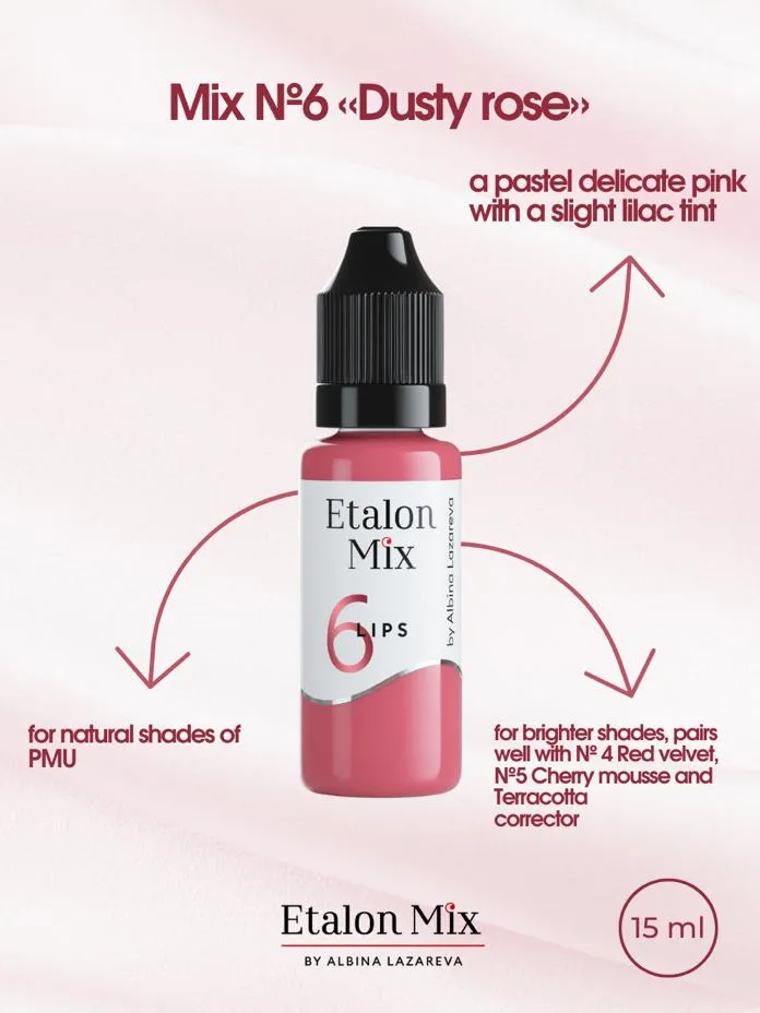 Etalon Mix For Lips #6 Dusty Rose