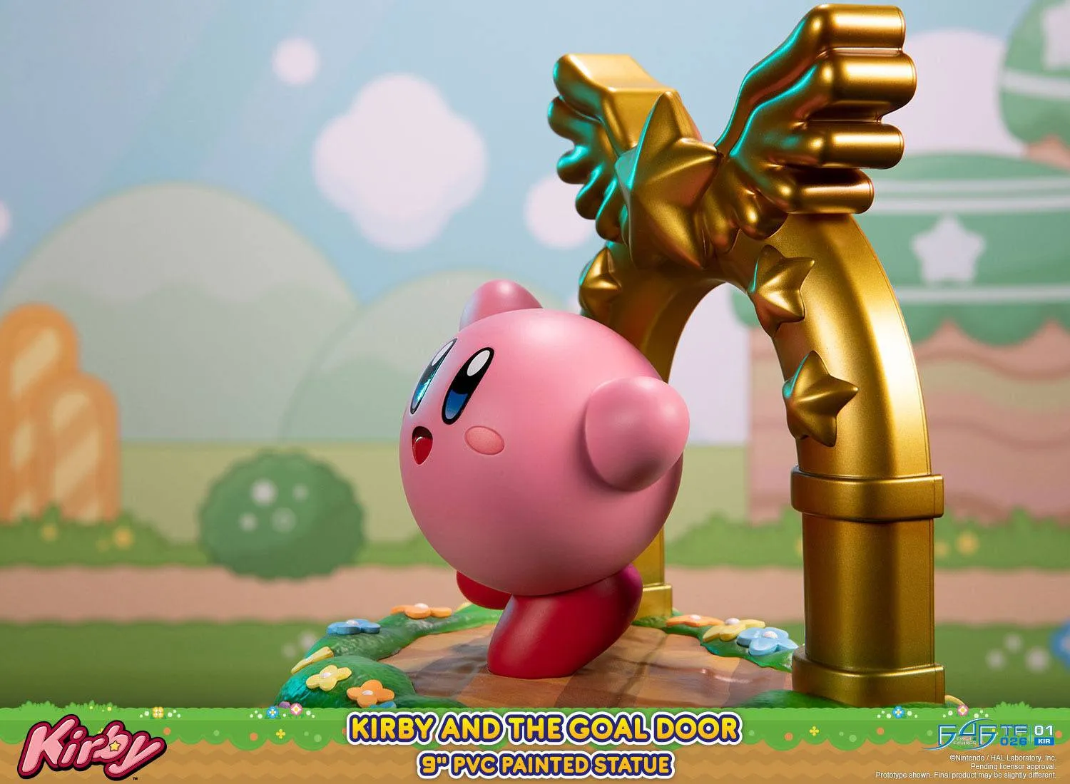 First 4 Figures Kirby and the Goal Door PVC Statue