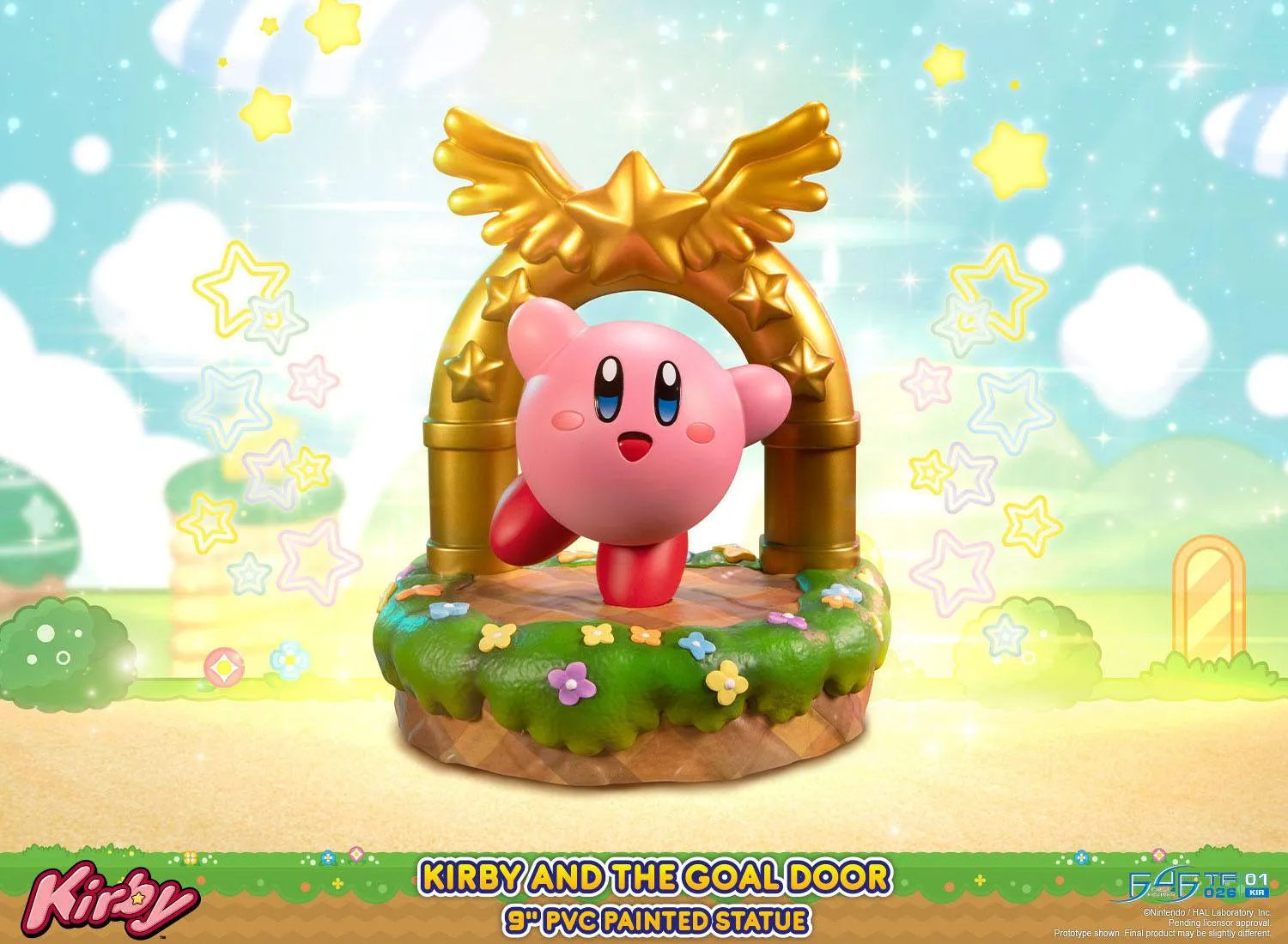 First 4 Figures Kirby and the Goal Door PVC Statue