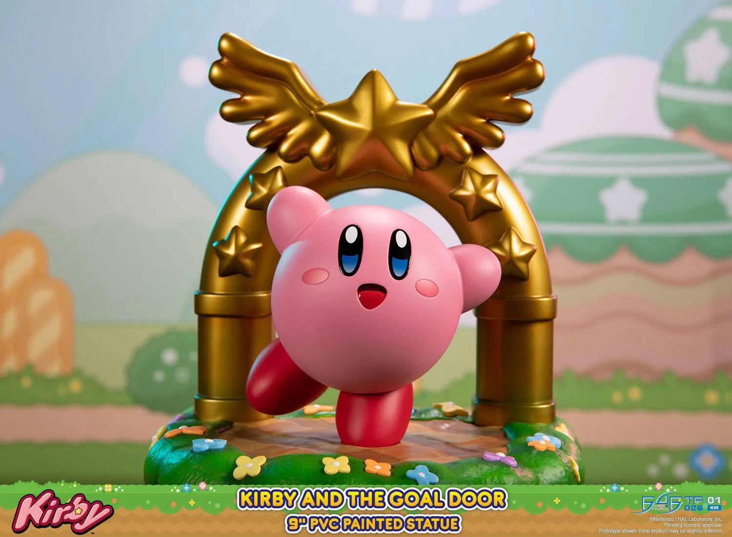 First 4 Figures Kirby and the Goal Door PVC Statue