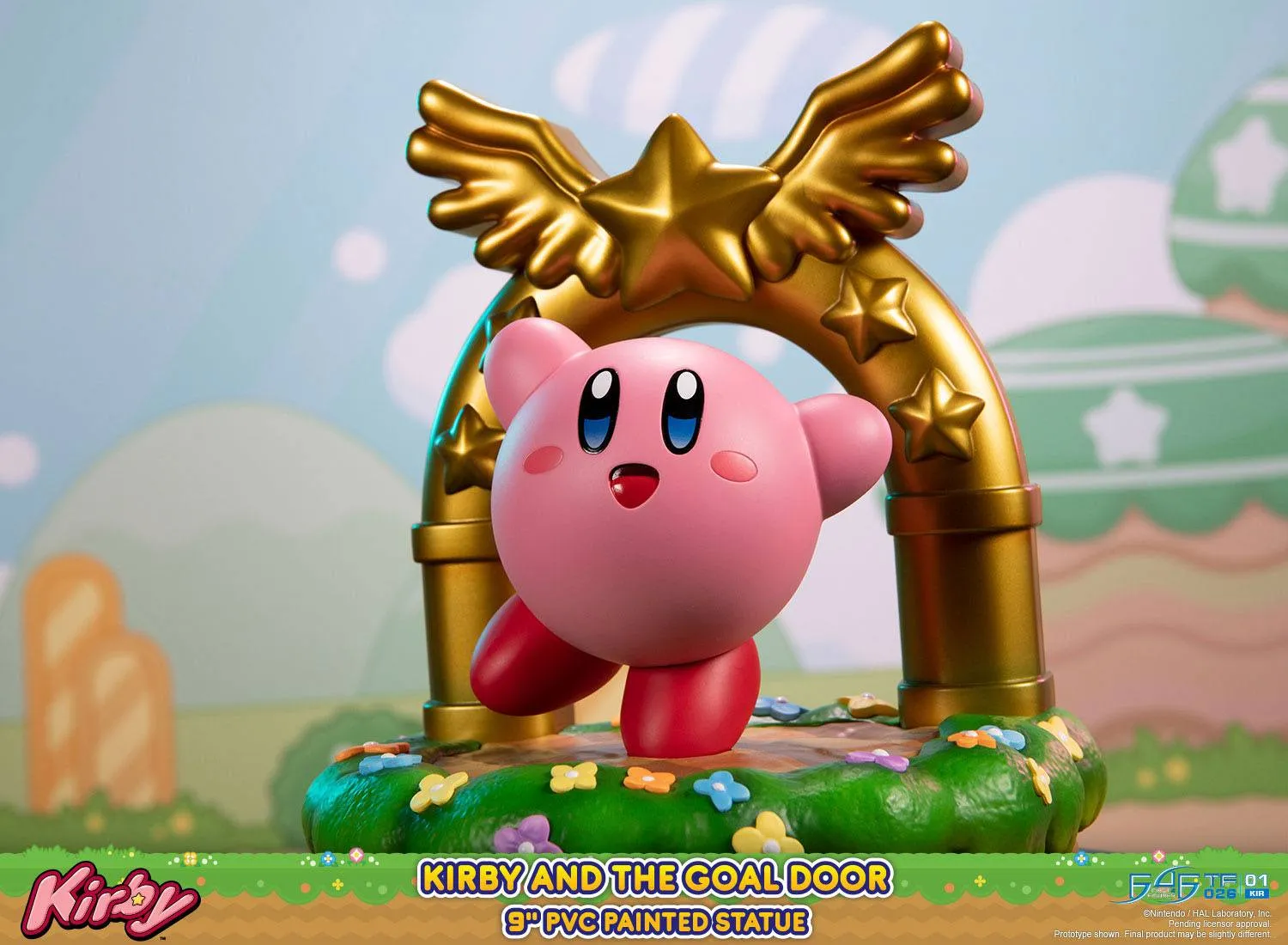 First 4 Figures Kirby and the Goal Door PVC Statue