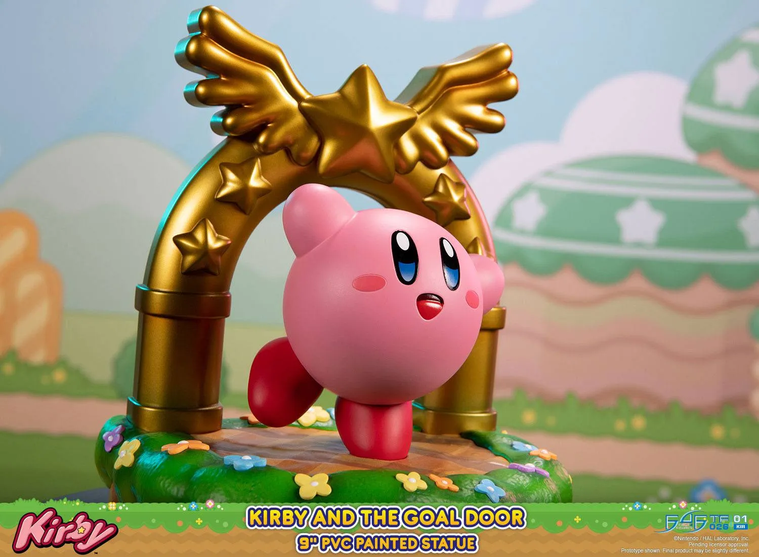 First 4 Figures Kirby and the Goal Door PVC Statue