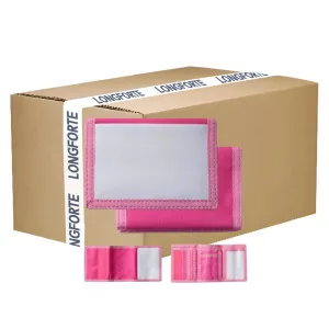 FULL CARTON - 100 x Wallets - Nylon - Pink