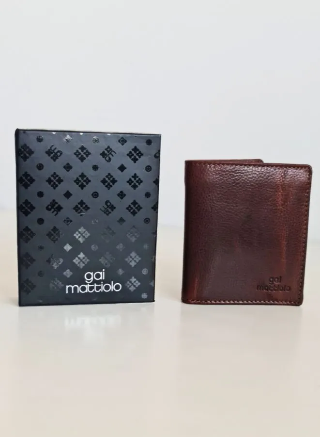 Gai Mattiolo Men's Leather Wallet: A Fusion of Style and Utility