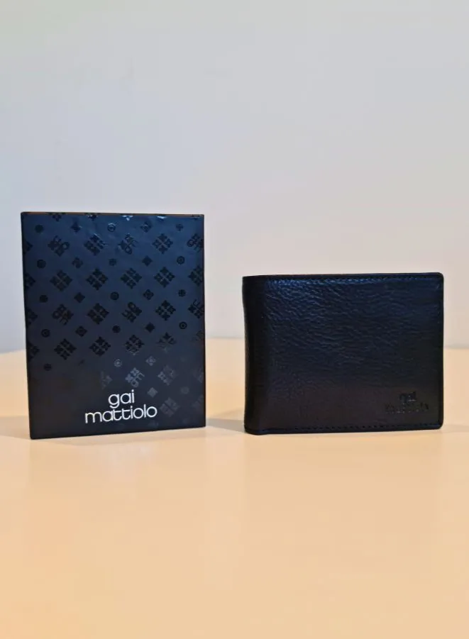 Gai Mattiolo Men's Leather Wallet: A Fusion of Style and Utility