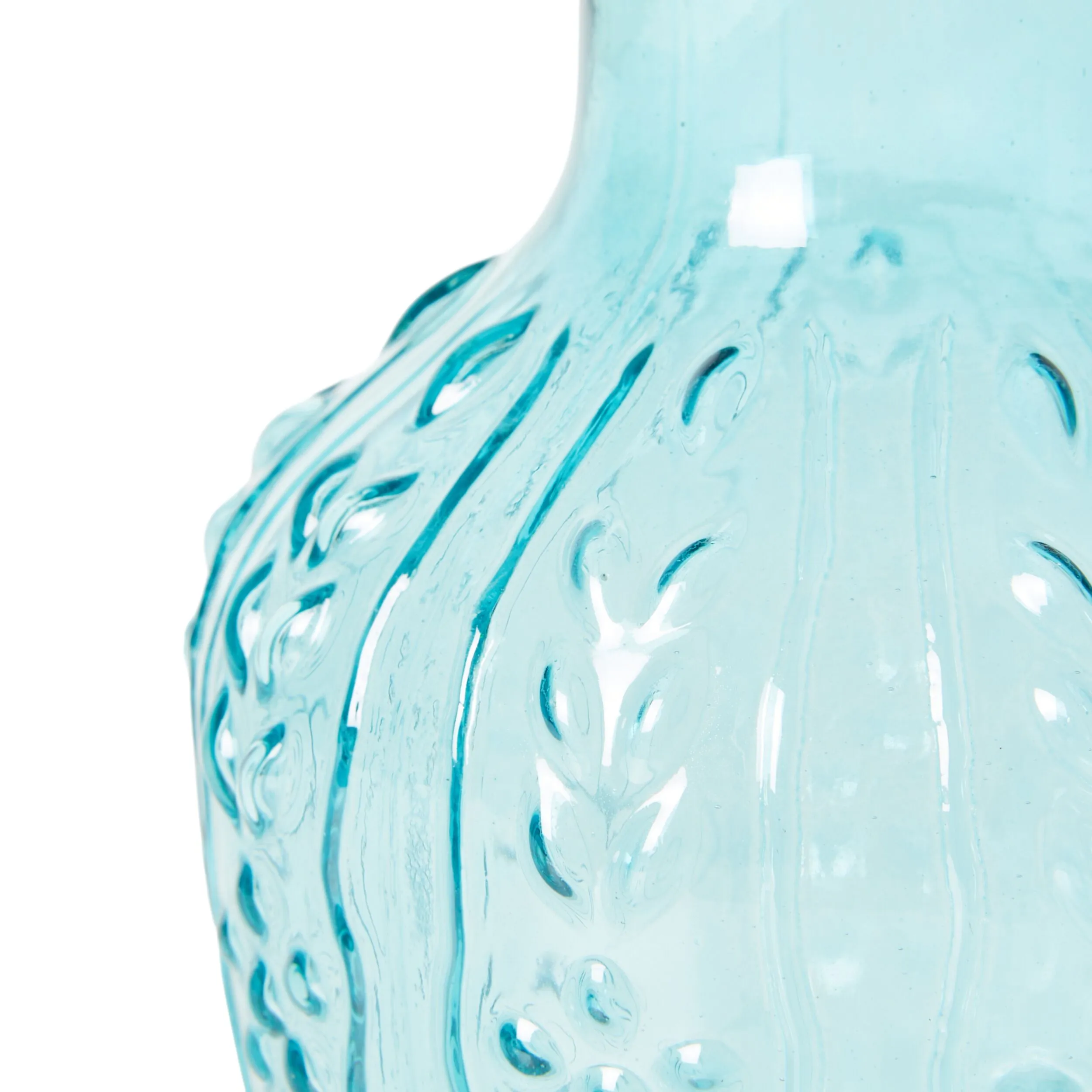 Glace Vase Turquoise 20cm