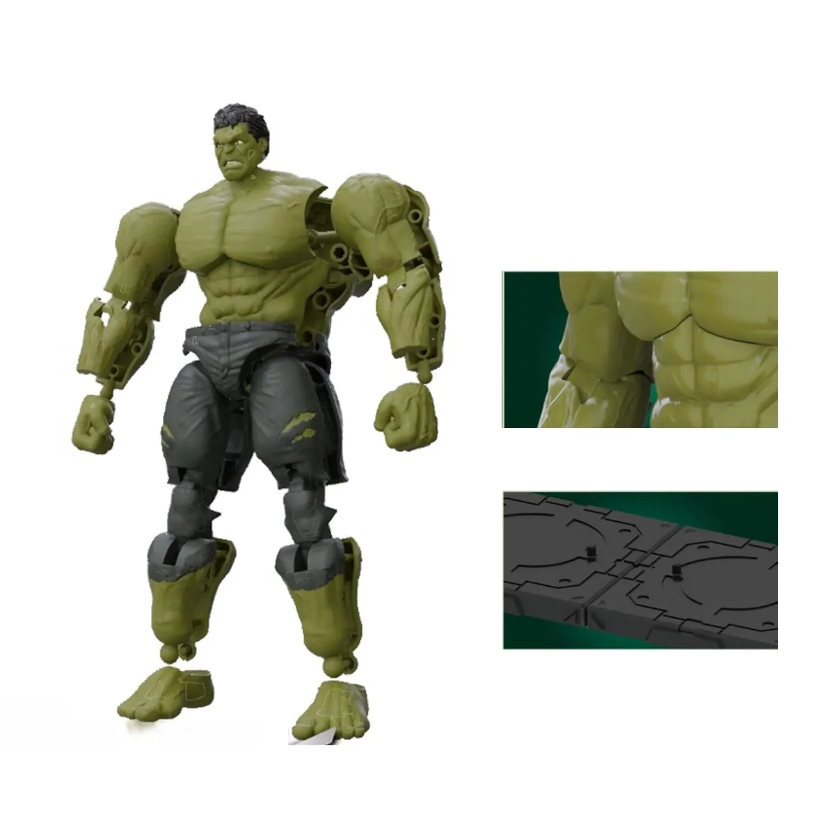 HiPlay Fondjoy Scale Infinity Saga Hulk Assembly Model Kits Comic Series