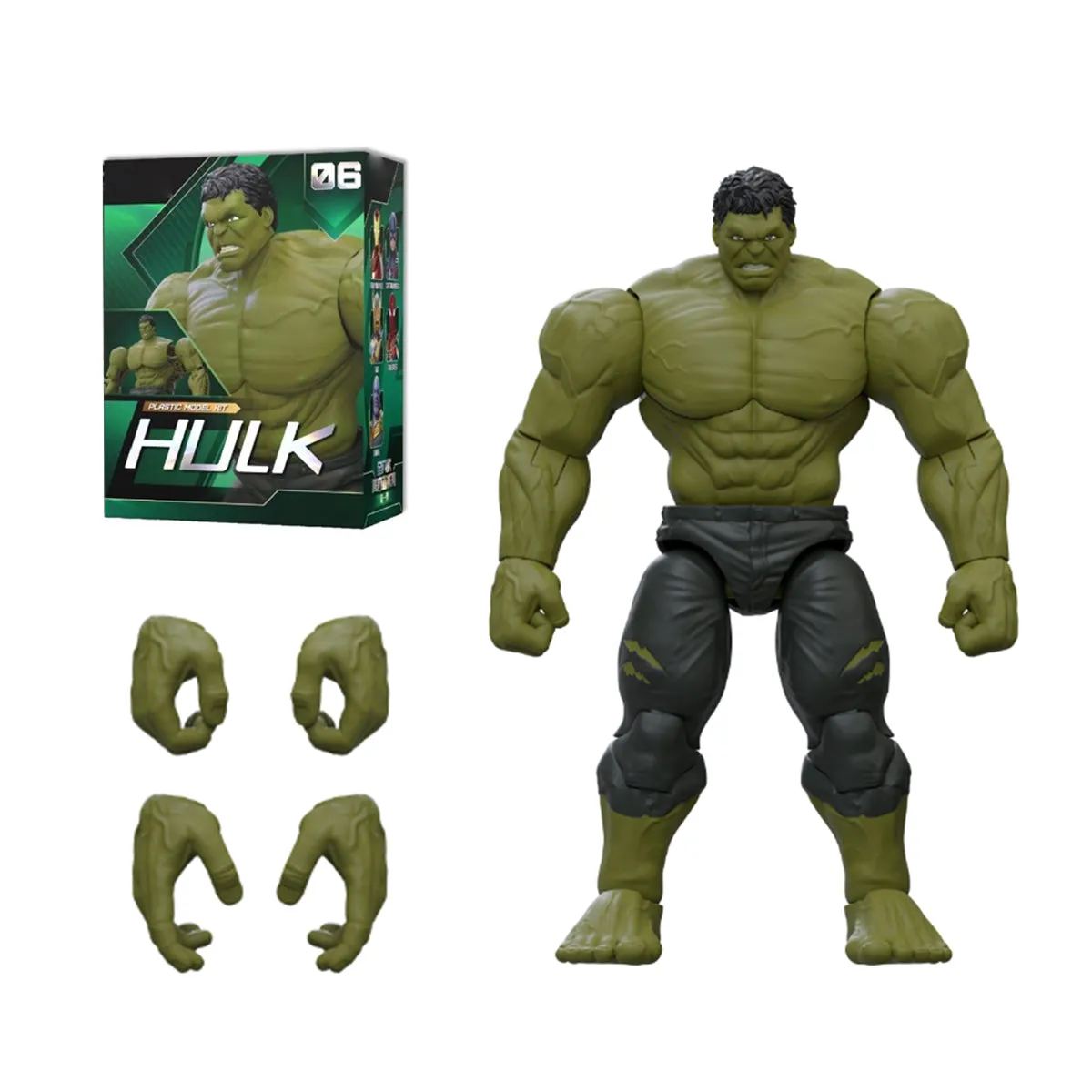 HiPlay Fondjoy Scale Infinity Saga Hulk Assembly Model Kits Comic Series