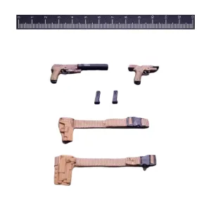 HiPlay HASUKI 1/12 Scale, Weapon Accessory Pack Sand Color Accessory, For 6-inch Figure