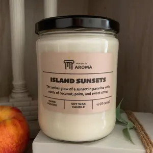 Island Sunsets Soy Candle