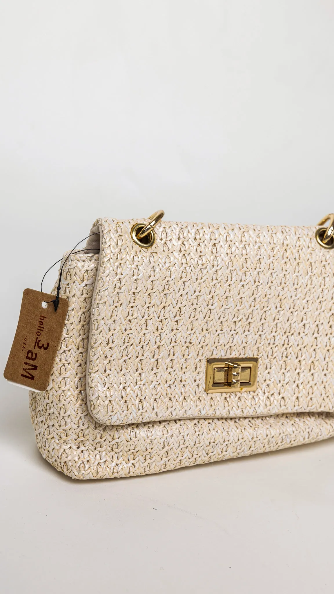 Kafre Raffia Mini Purse