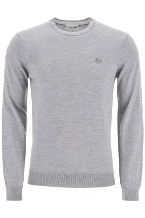 LACOSTE wool crewneck pullover