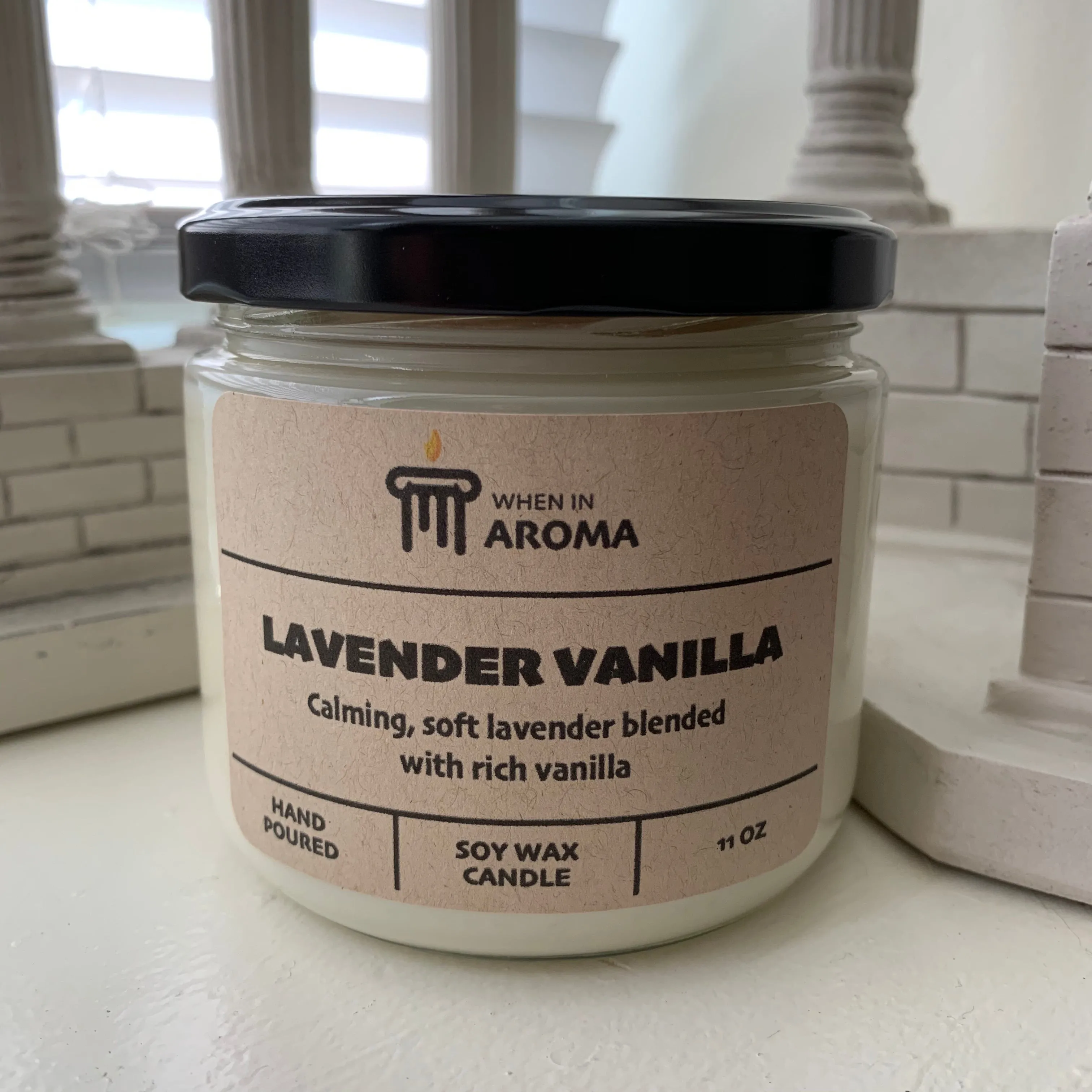 Lavender Vanilla Soy Candle