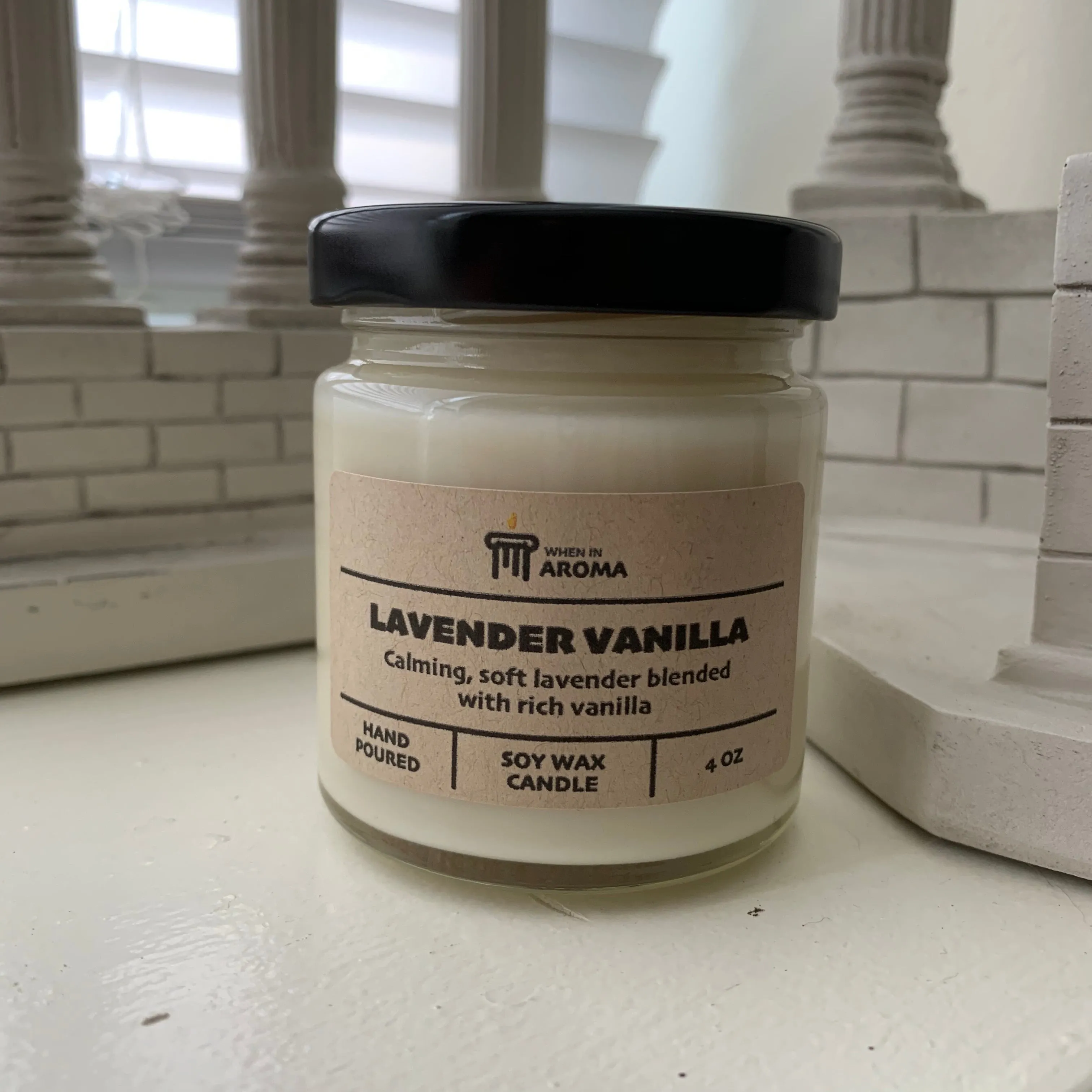 Lavender Vanilla Soy Candle