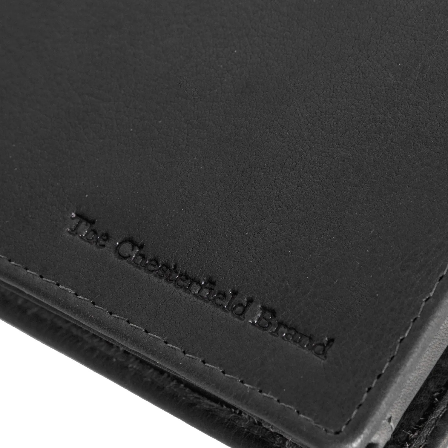 Leather Wallet Black Marion