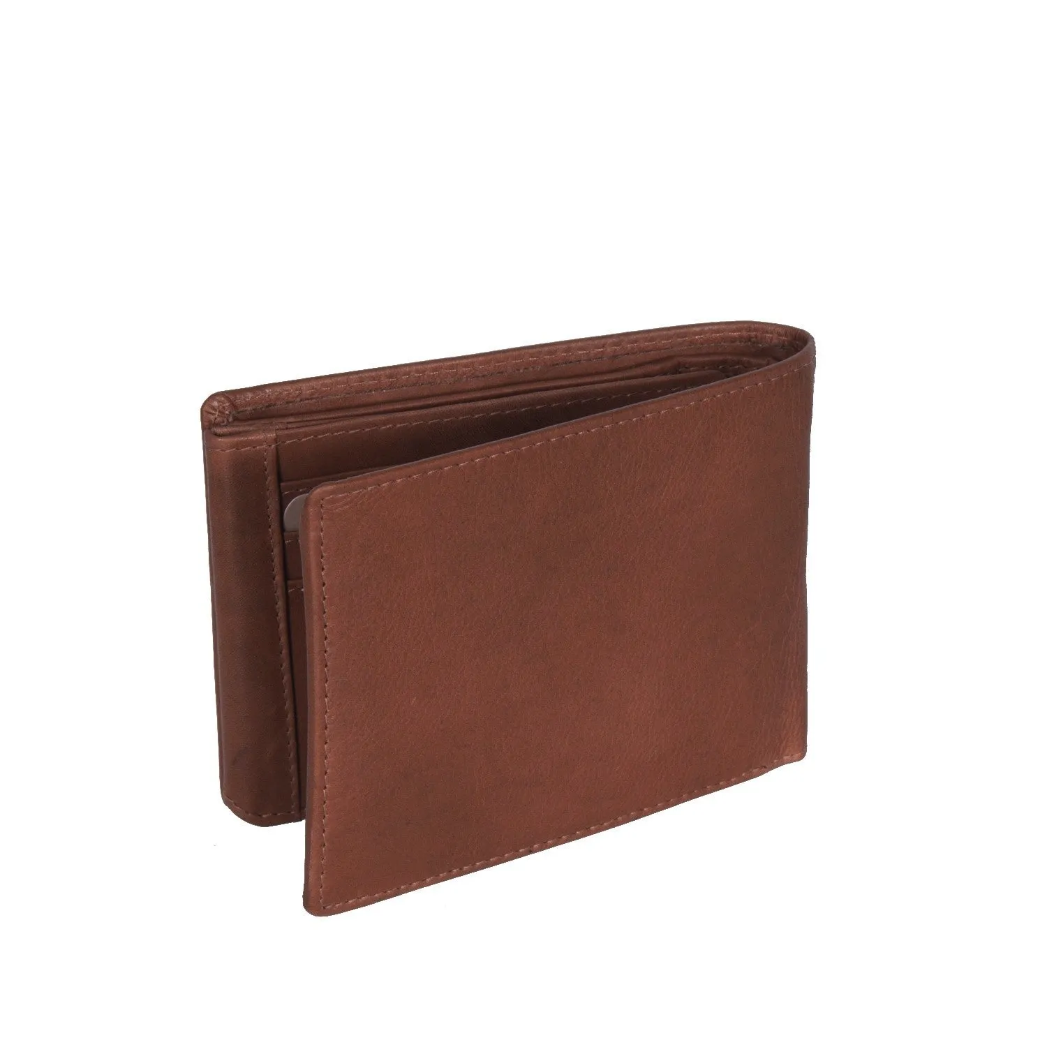 Leather Wallet Cognac Marion