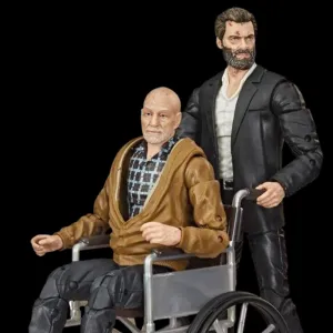 Marvel Legends Exclusive X-Men Logan and Charles Xavier 2-Pack