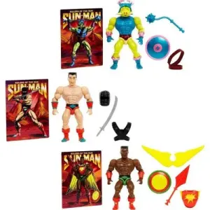 Masters of the Universe Sun-Man Rulers Action Figures Set 3pk 6  Sun-Man Space