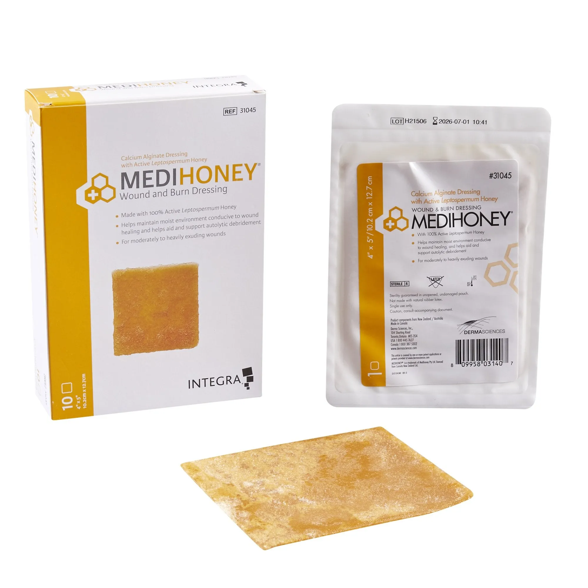 MEDIHONEY Calcium Alginate Dressing