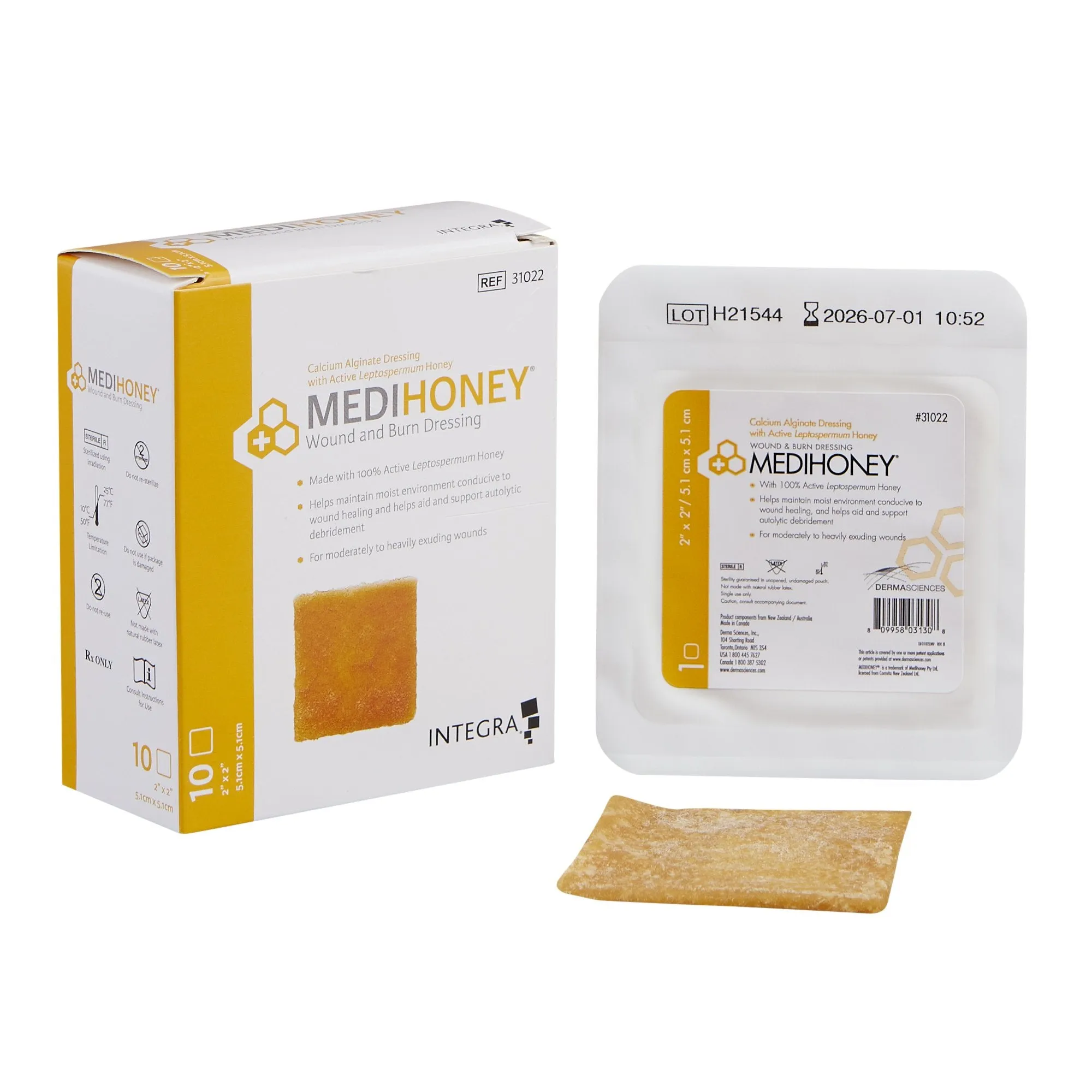 MEDIHONEY Calcium Alginate Dressing