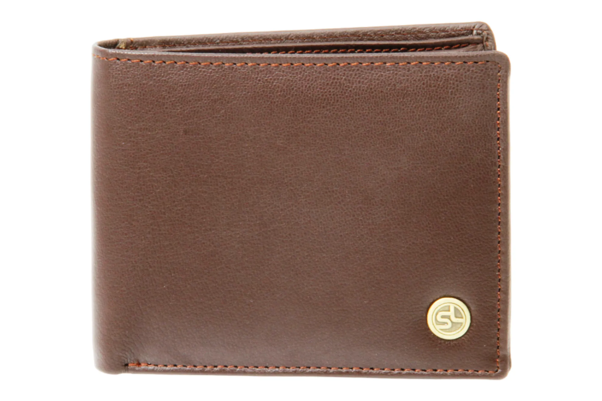 MENS LEATHER WALLET 42140 (BROWN)